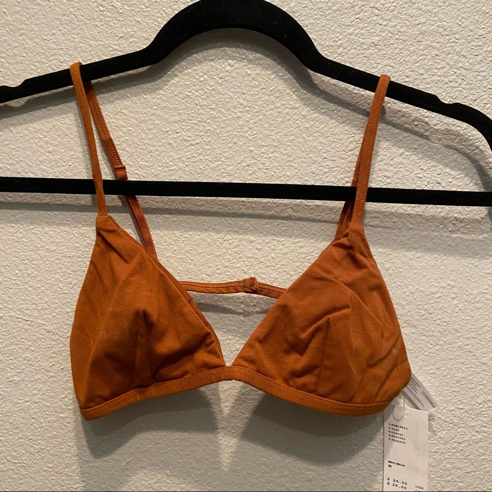 NWT Urban Outfitters Unlined Triangle String Bralette